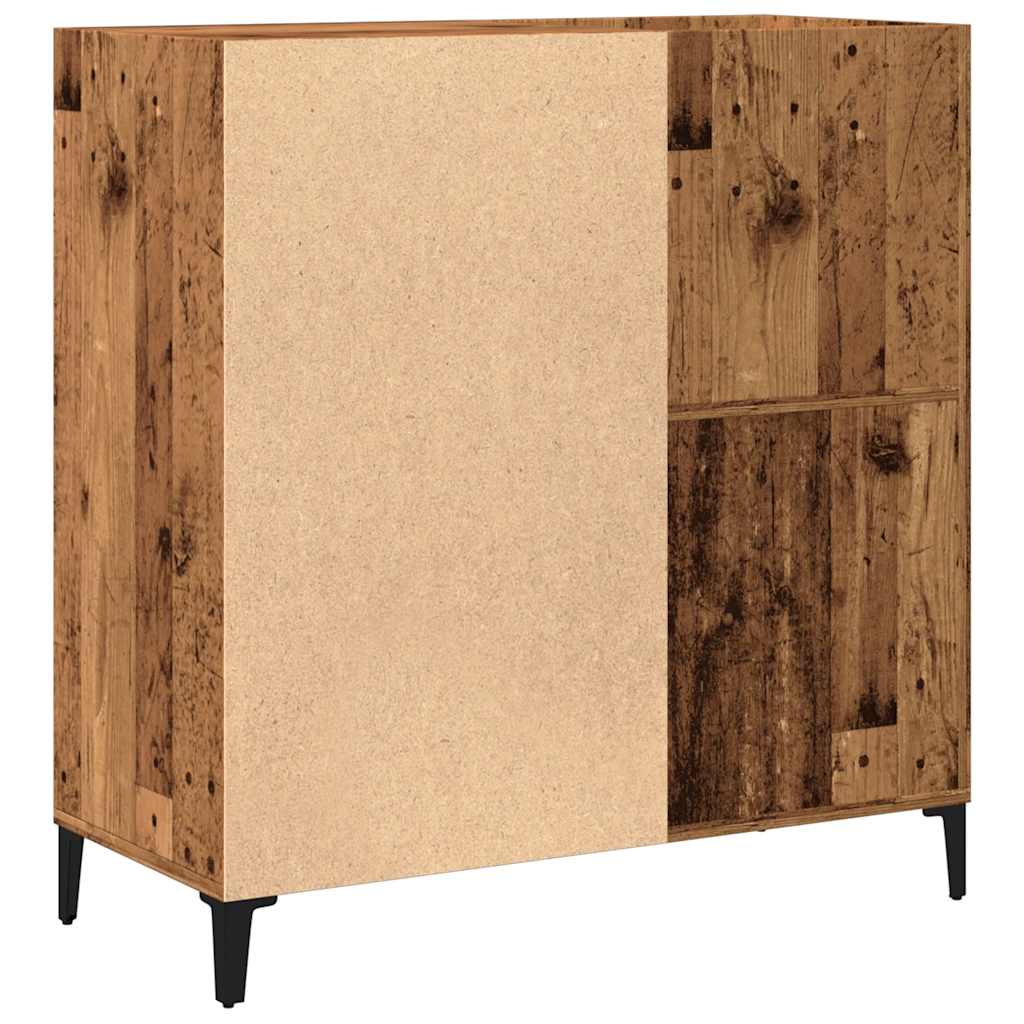 Ormarić za gramofone staro drvo 84,5x38x89 cm konstruirano drvo