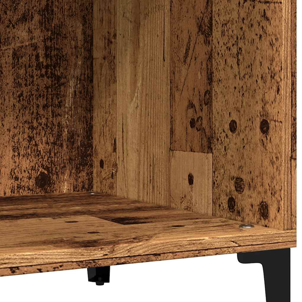 Ormarić za gramofone staro drvo 84,5x38x89 cm konstruirano drvo