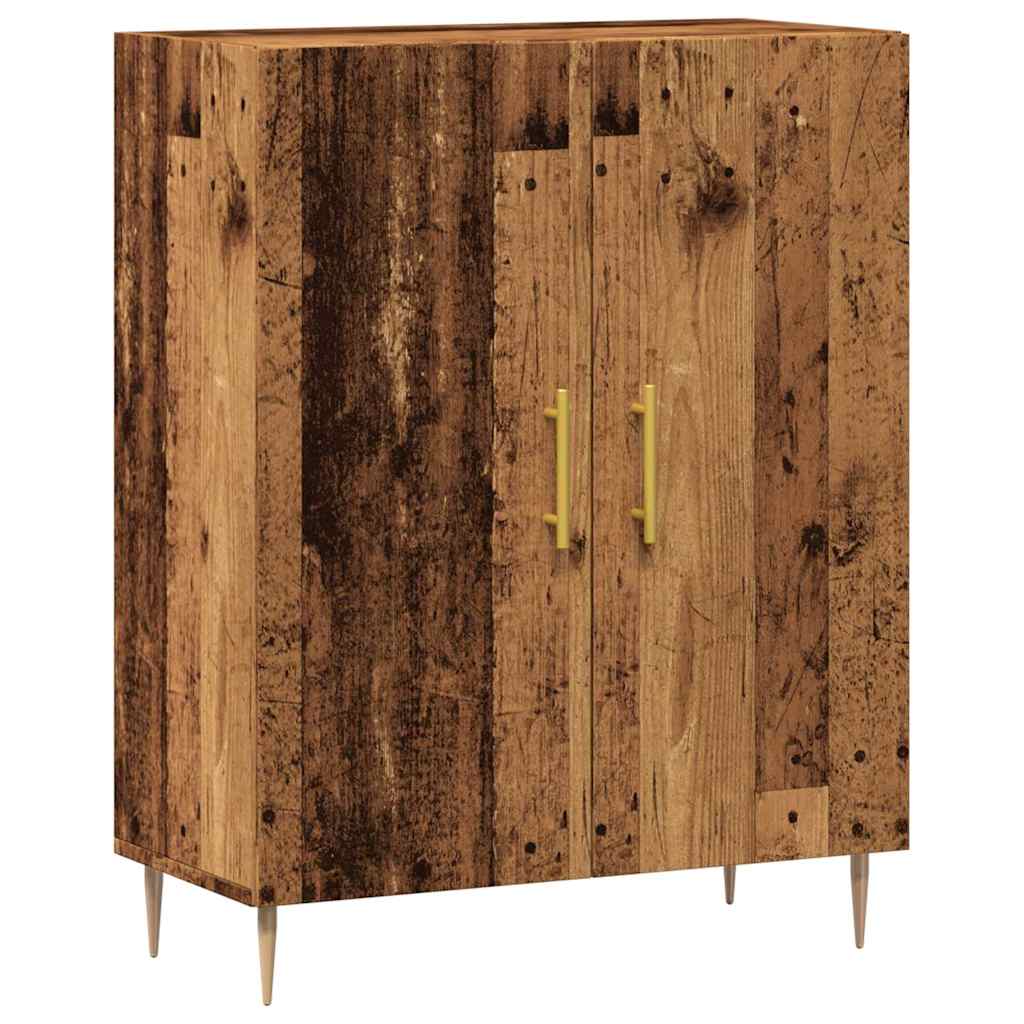 Komoda boja starog drva 69,5x34x90 cm konstruiranog drva