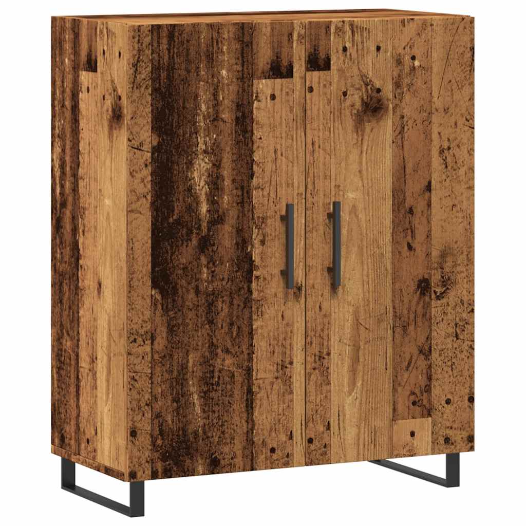 Komoda boja starog drva 69,5x34x90 cm konstruiranog drva