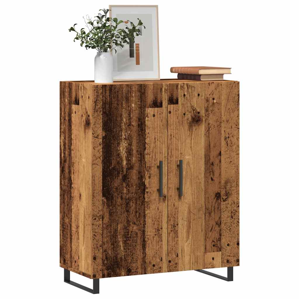 Komoda boja starog drva 69,5x34x90 cm konstruiranog drva