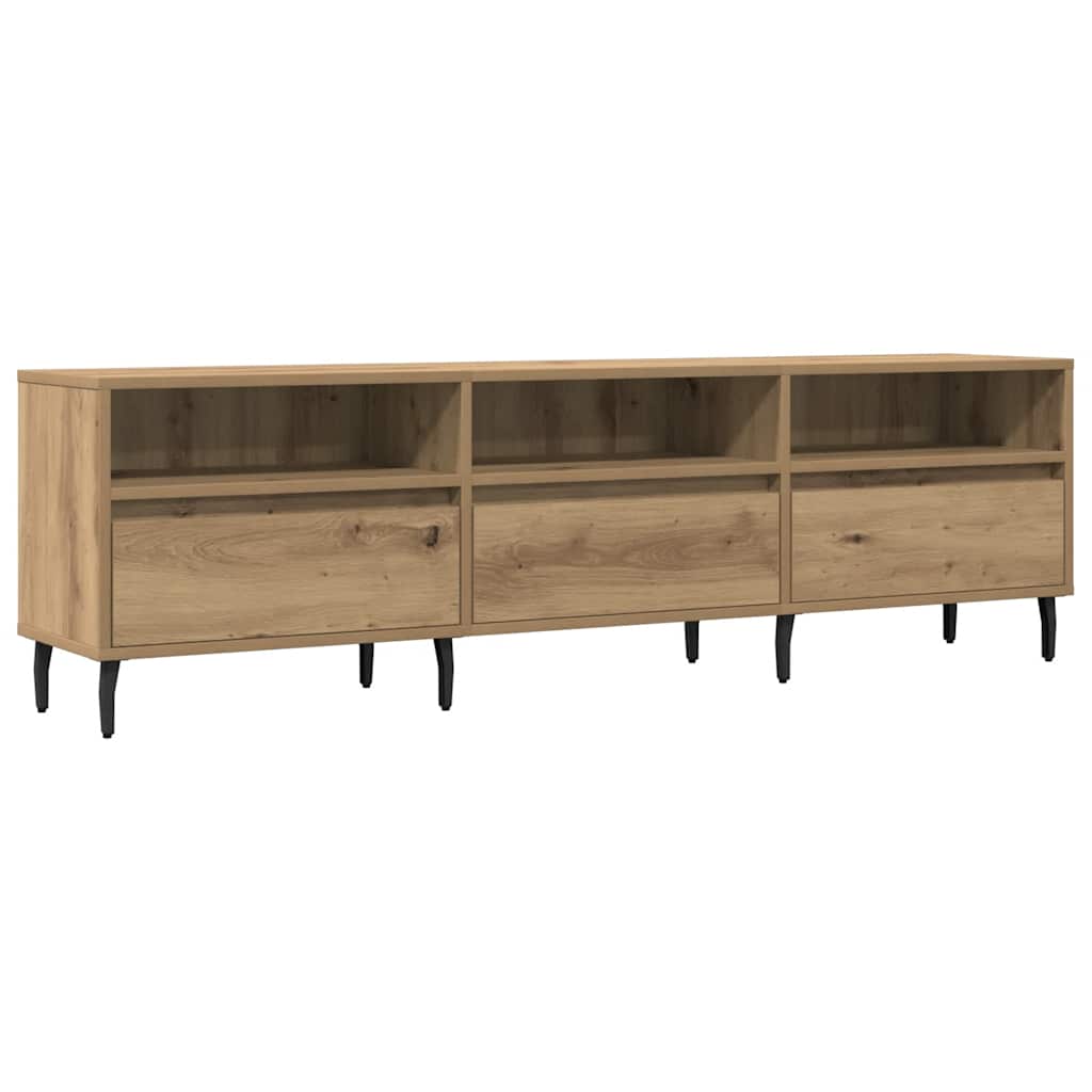 TV ormarić Artisan hrast 150x30x44,5 cm izrađeno drvo