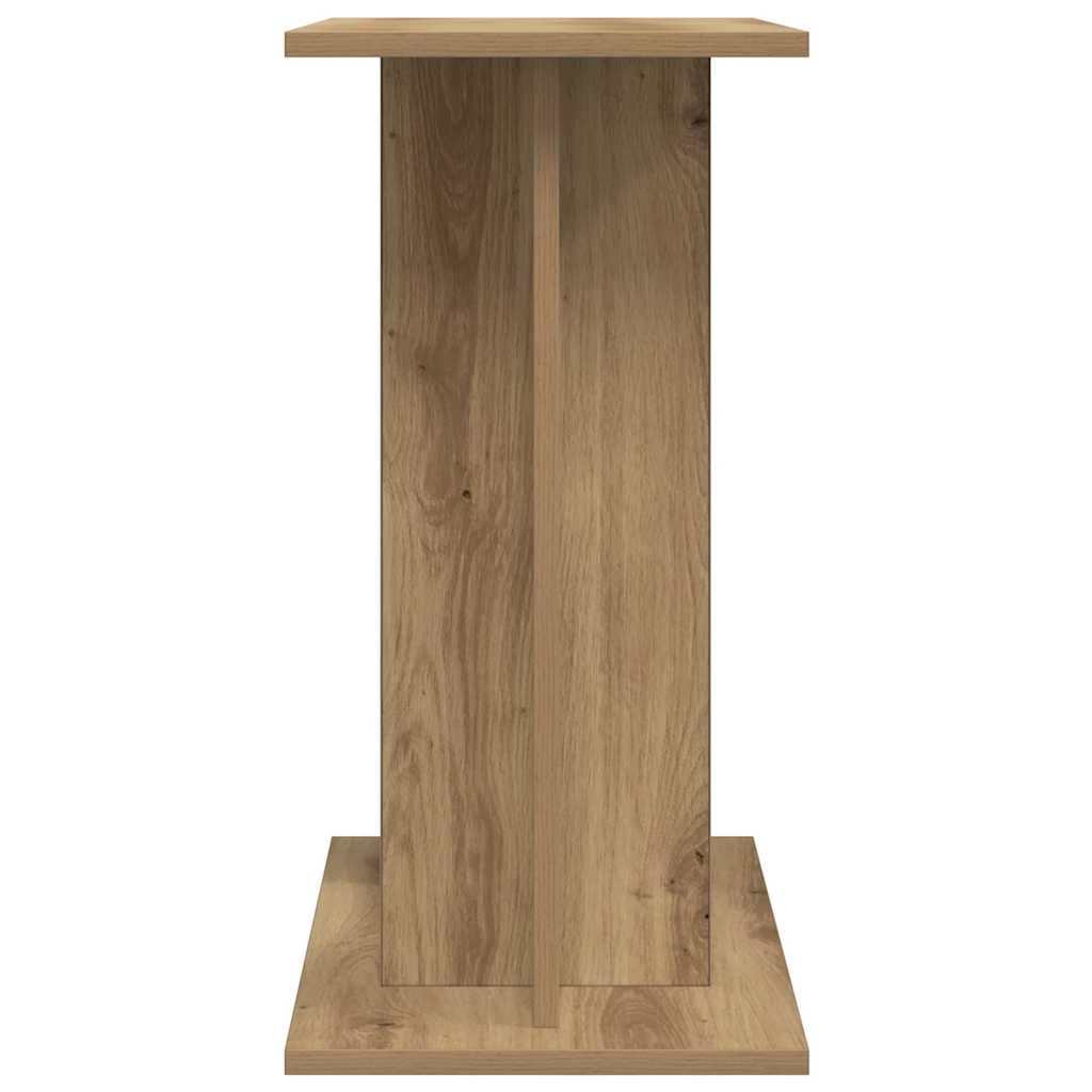 Stalak za akvarij boja hrasta 60x30x60 cm konstruirano drvo