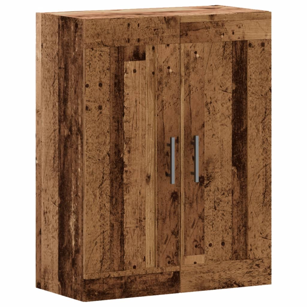 Zidni ormarić boja starog drva 69,5x34x90 cm konstruirano drvo