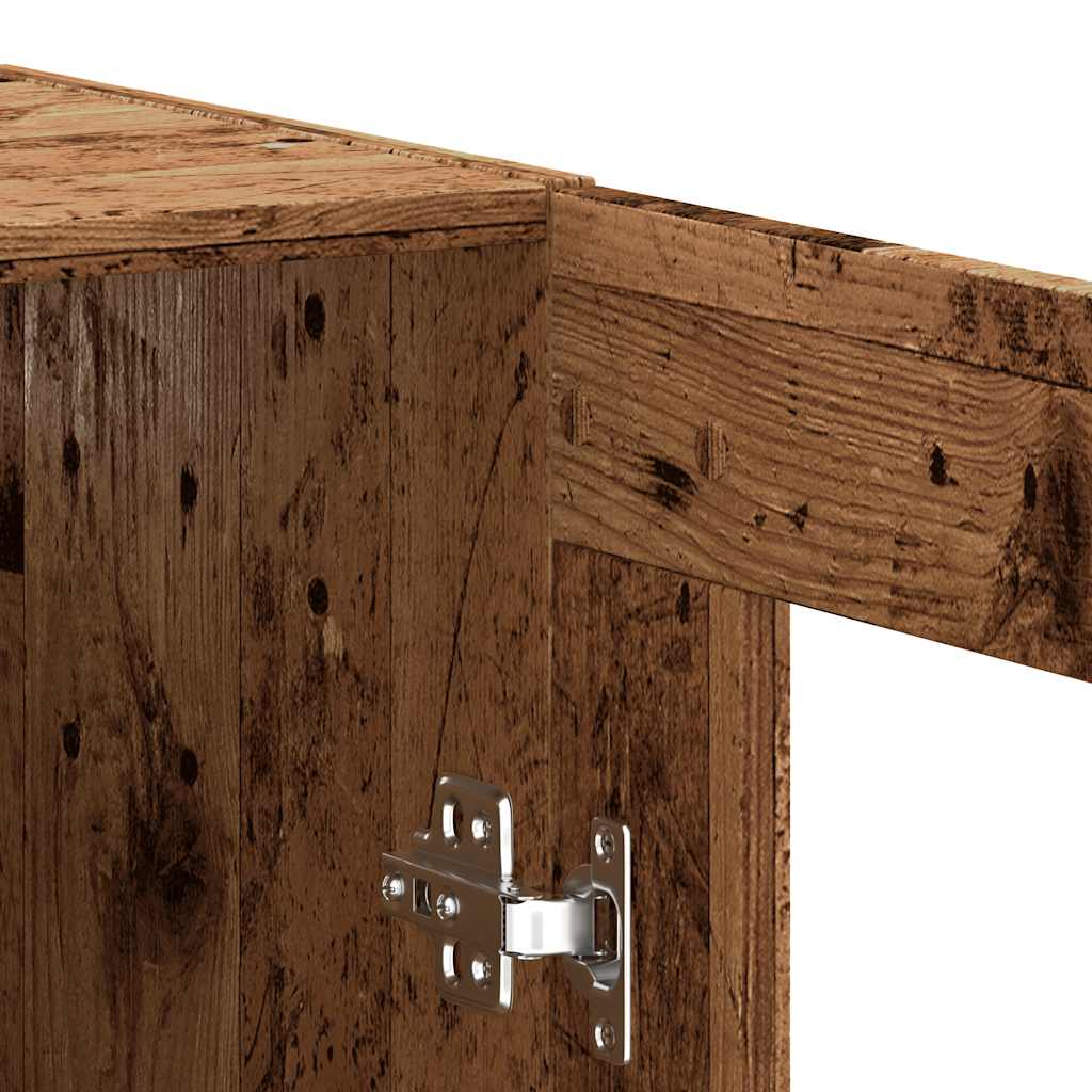 Komoda boja starog drva 69,5x34x90 cm konstruiranog drva