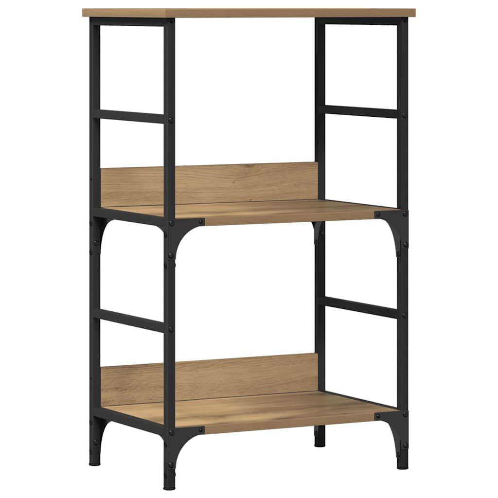 Ormarić za knjige umjetnički hrast 50x33x82 cm izrađeno drvo