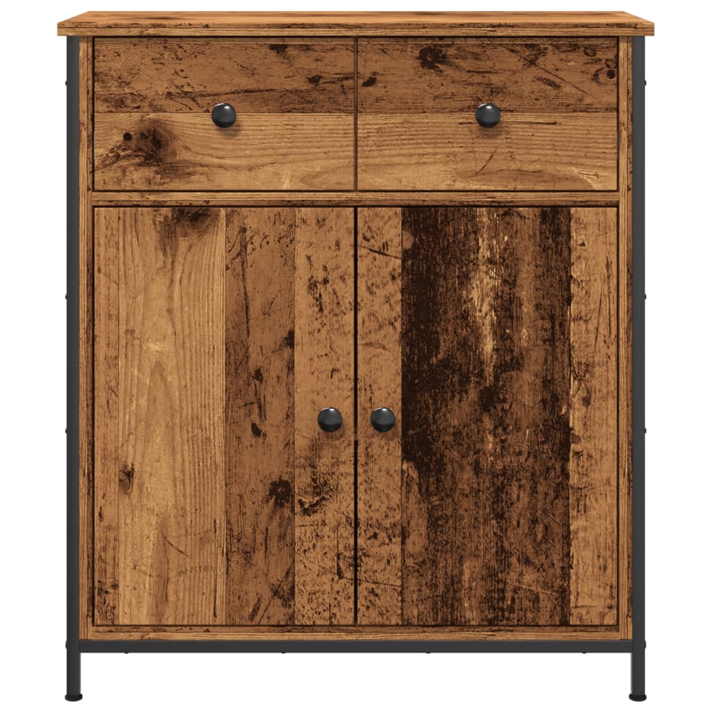 Komoda boja staro drvo 70x30x80 cm od konstruiranog drva