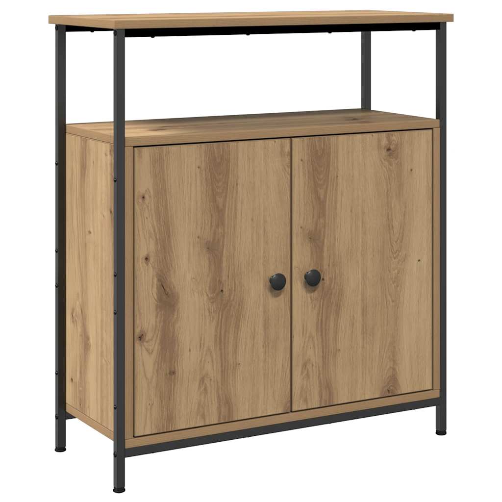 Komoda boja hrasta artisan 70x30x80 cm od konstruiranog drva
