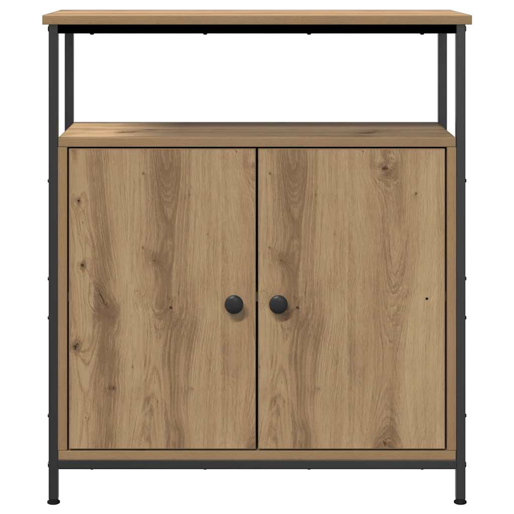 Komoda boja hrasta artisan 70x30x80 cm od konstruiranog drva