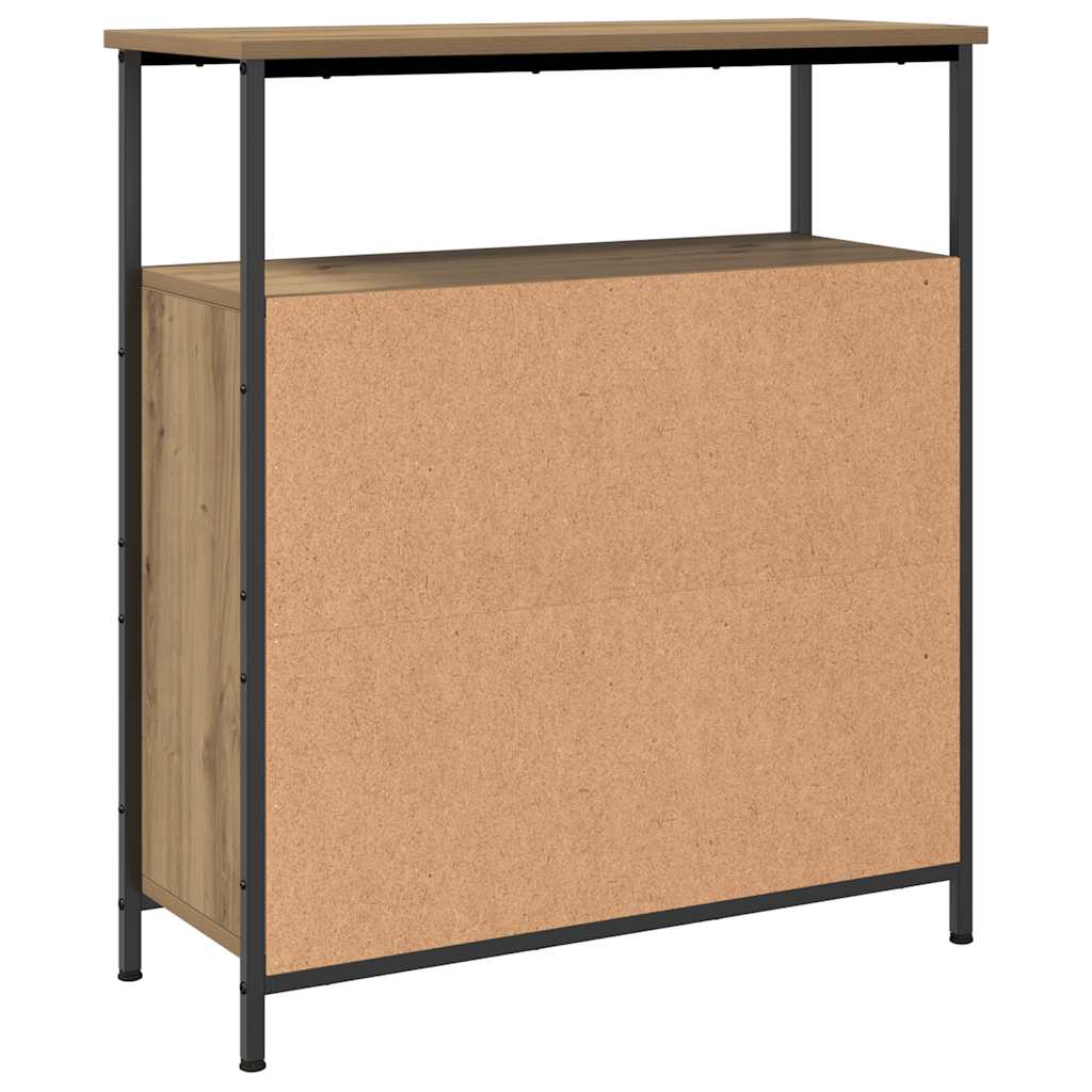 Komoda boja hrasta artisan 70x30x80 cm od konstruiranog drva