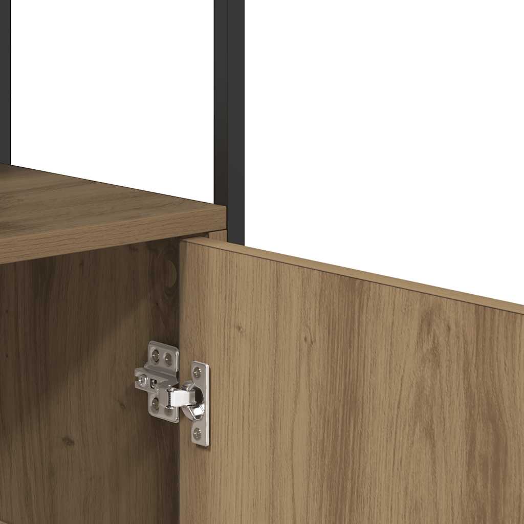 Komoda boja hrasta artisan 70x30x80 cm od konstruiranog drva