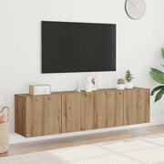 Zidni TV ormarići 2 kom boja hrasta artisan 80 x 30 x 41 cm