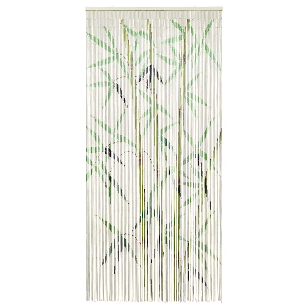 Zavjesa za vrata protiv insekata Otisak bambusa 90x220 cm