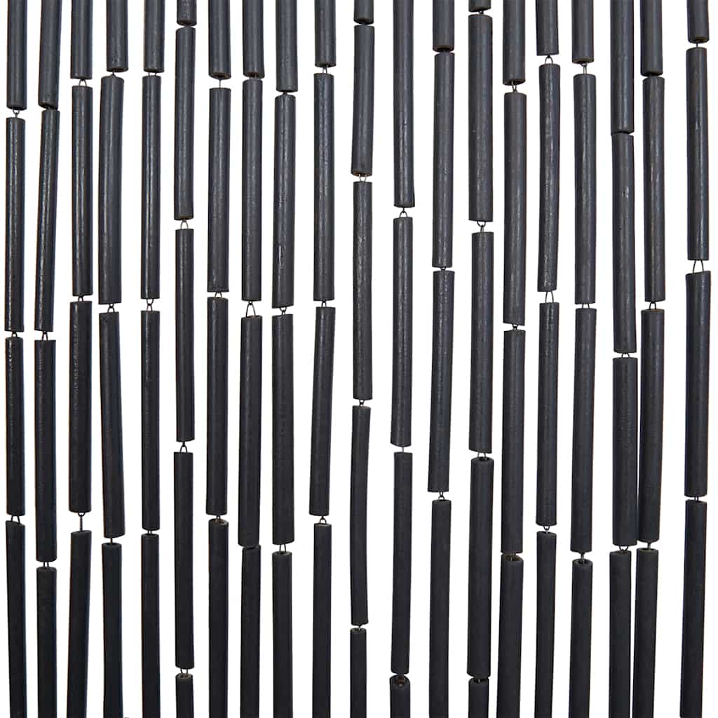 Zavjesa za vrata protiv insekata tamnosiva 100x220 cm bambus
