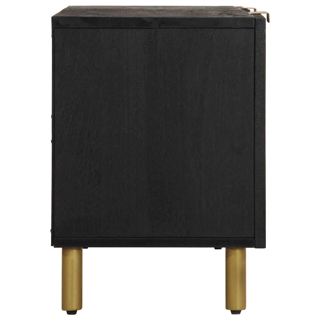 TV ormarić crni 105 x 33 x 46 cm konstruirano drvo