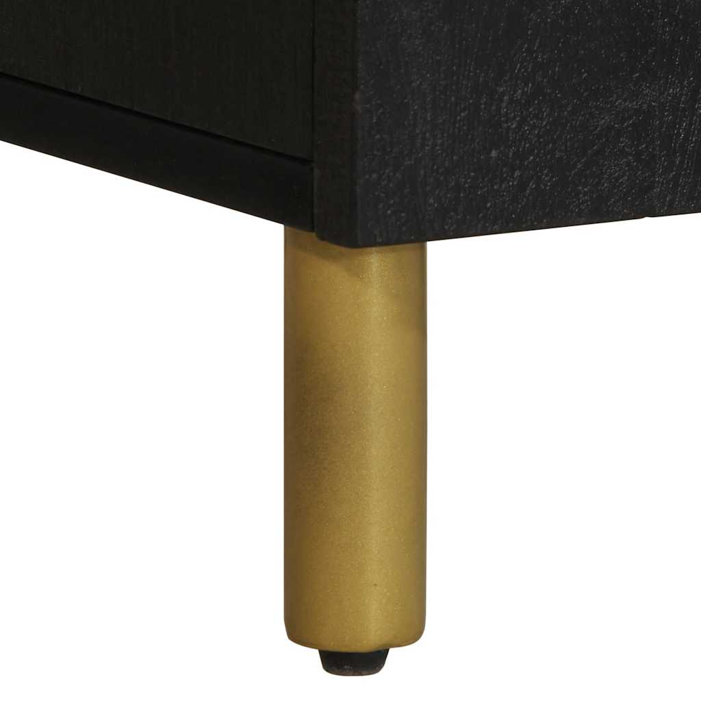 TV ormarić crni 105 x 33 x 46 cm konstruirano drvo