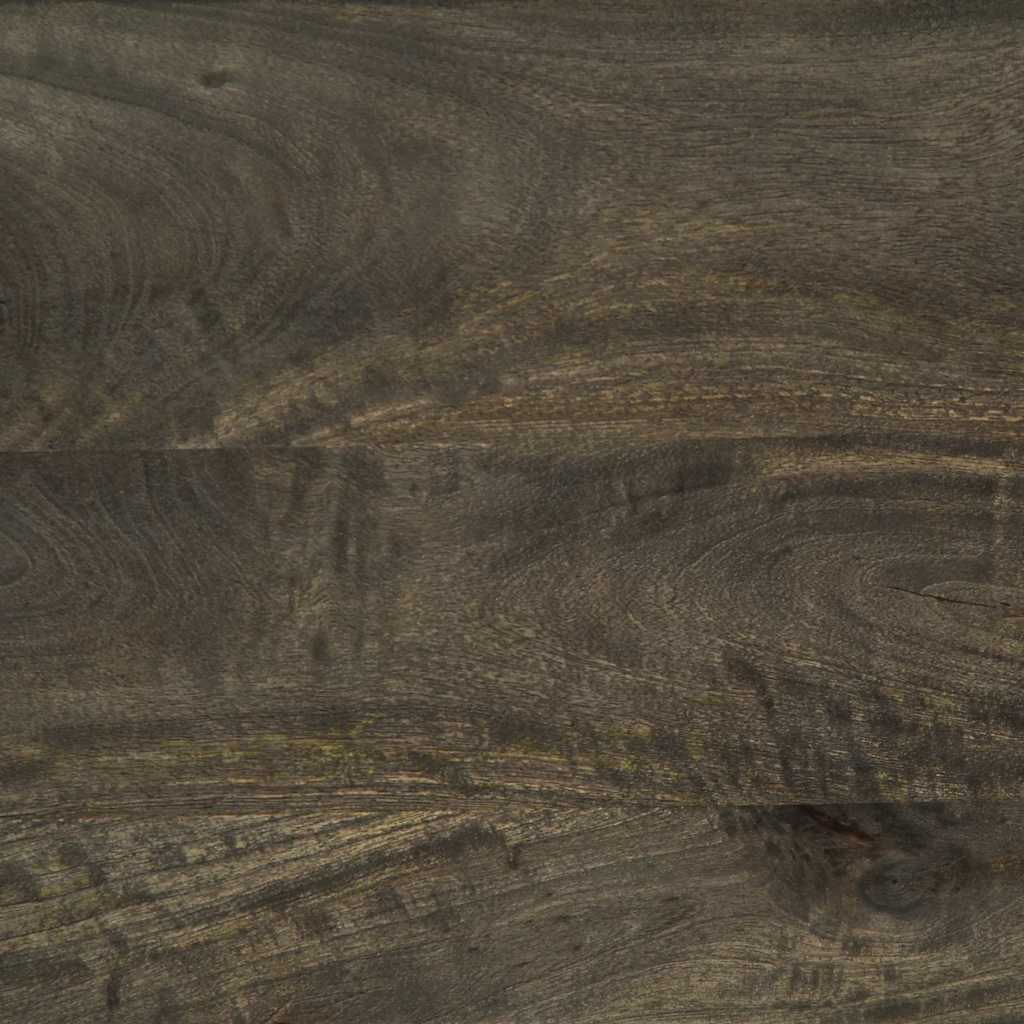 Komoda crna 60x33x75 cm Puno drvo Mango
