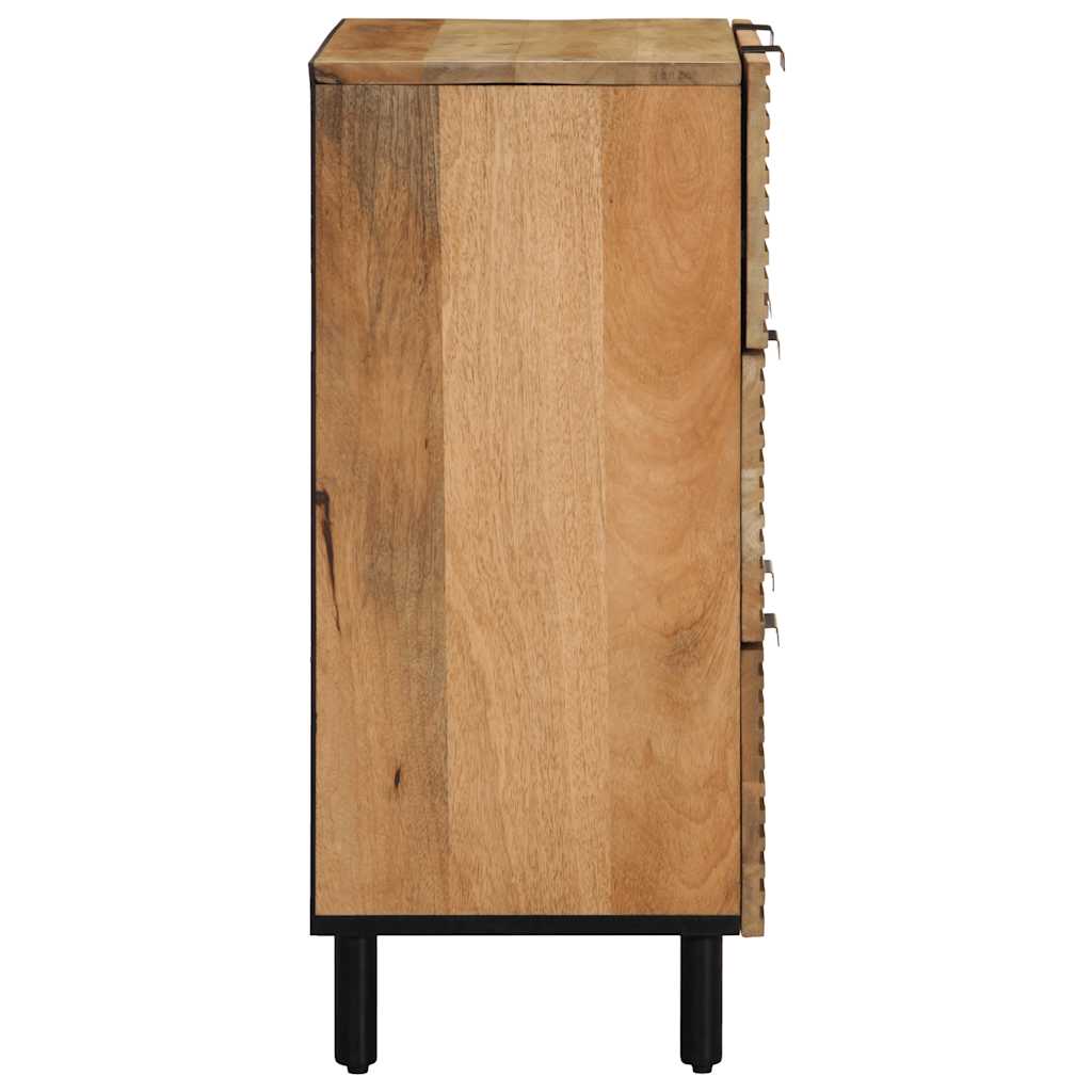 Komoda smeđa 60x33x75 cm Puno drvo Mango
