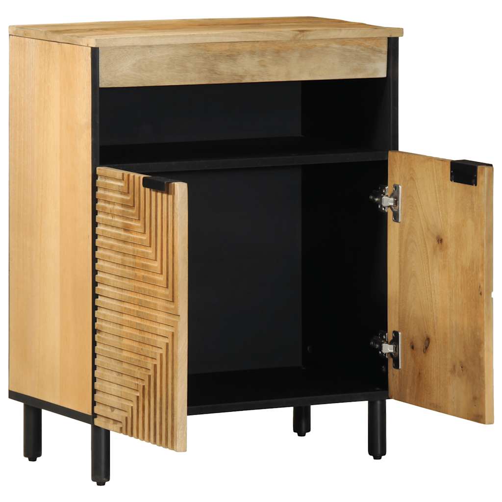 Komoda smeđa 60x33x75 cm Puno drvo Mango