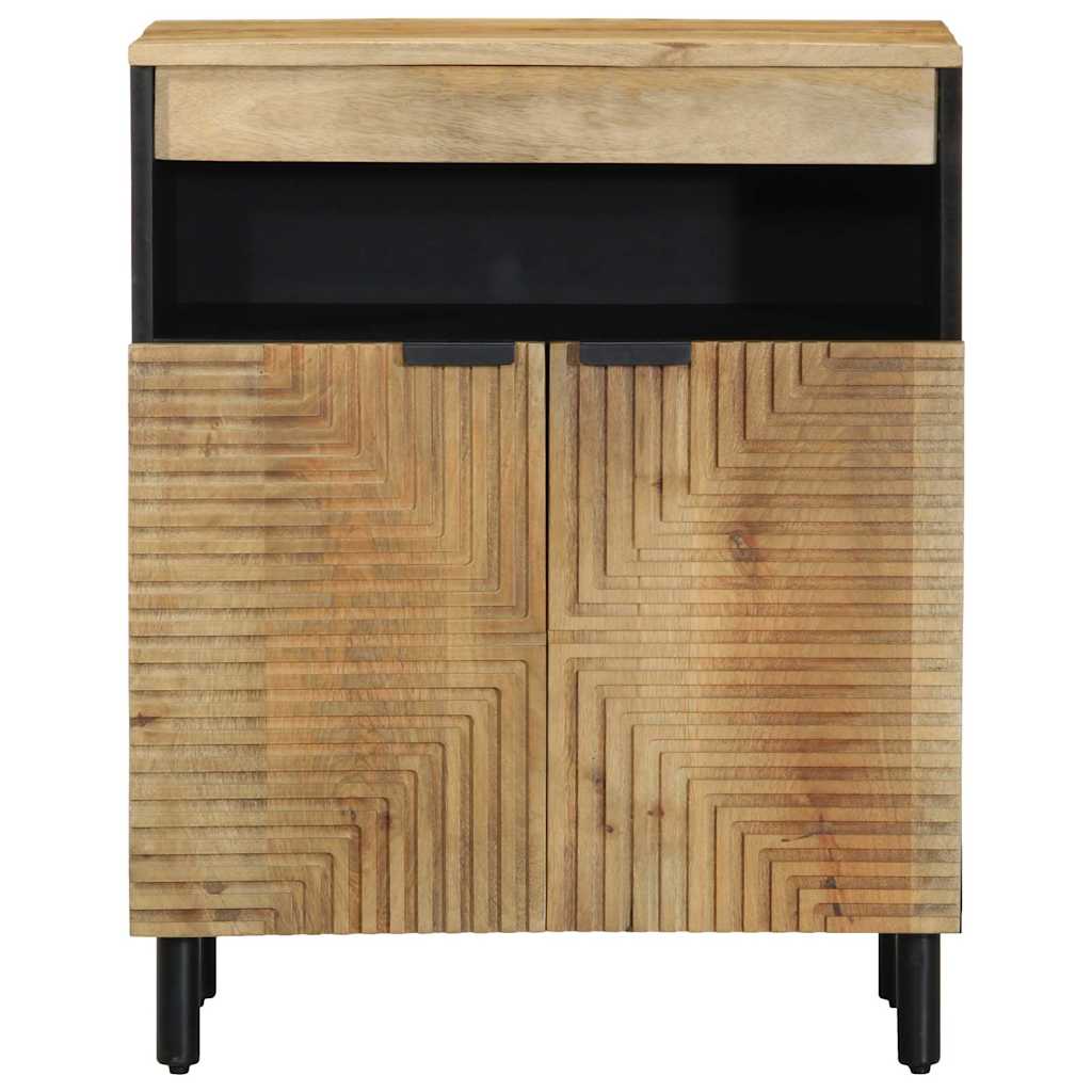 Komoda smeđa 60x33x75 cm Puno drvo Mango
