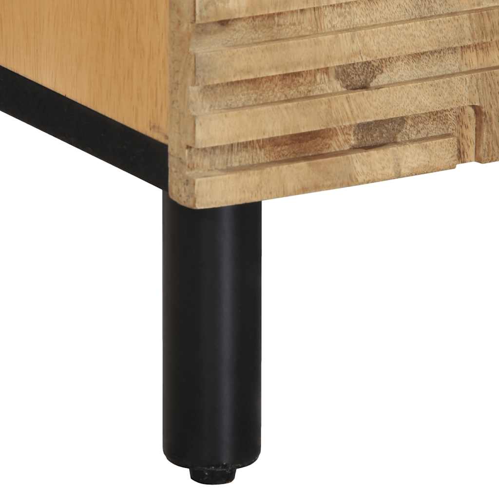 Komoda smeđa 60x33x75 cm Puno drvo Mango
