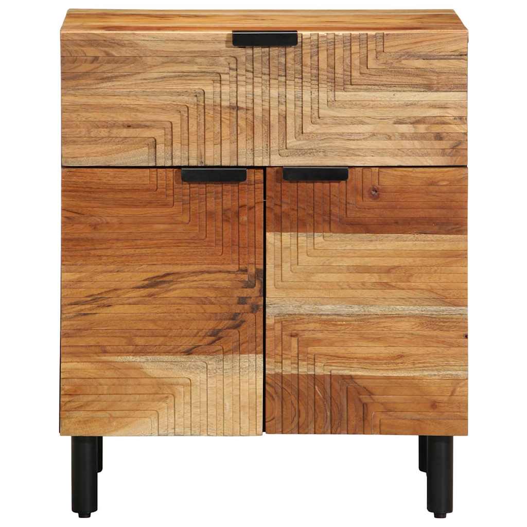 Ormarić za krevet Smeđa 50 x 33 x 60 cm Čvrsto drvo akacije