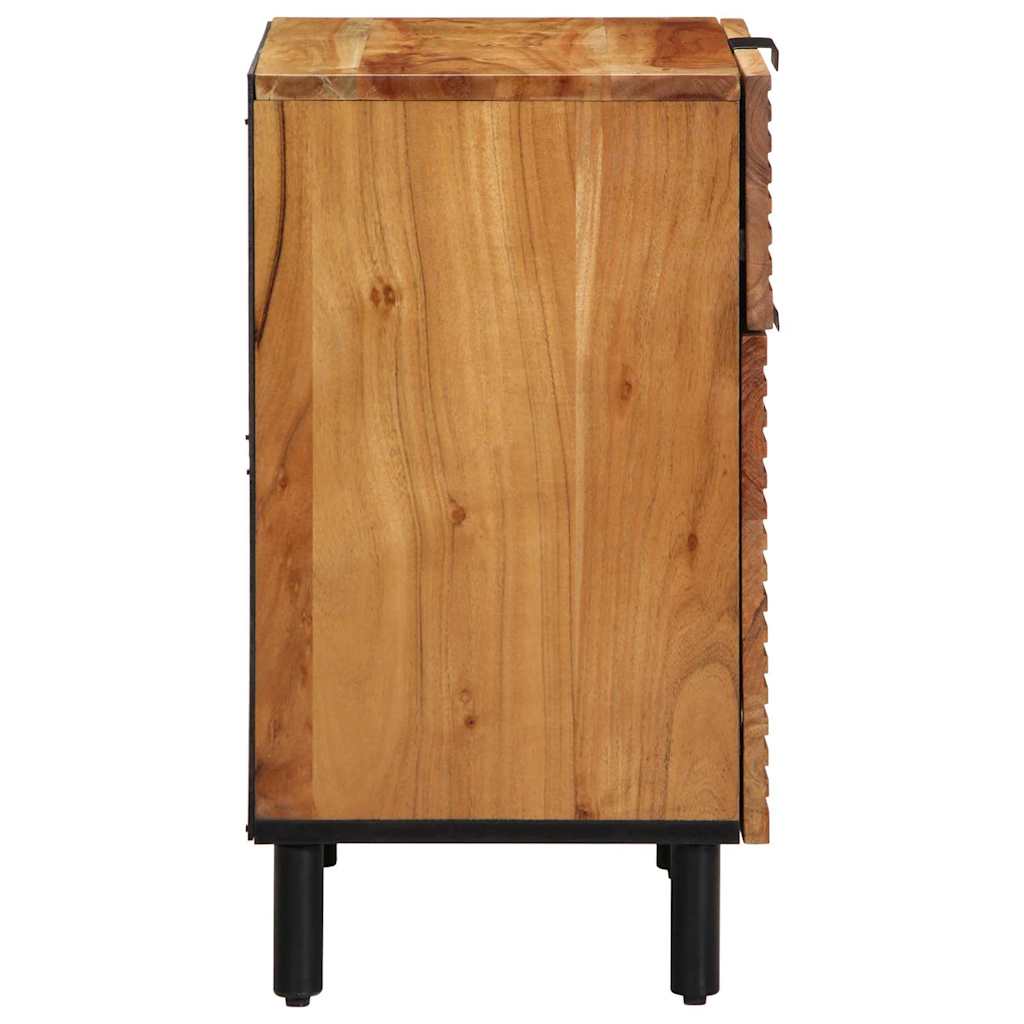 Ormarić za krevet Smeđa 50 x 33 x 60 cm Čvrsto drvo akacije