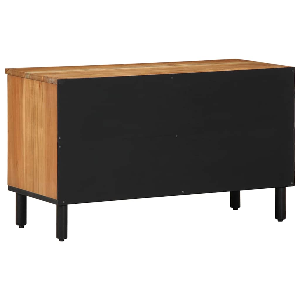 TV ormar s ladicama Smeđa 80 x 33 x 46 cm Čvrsto drvo manga