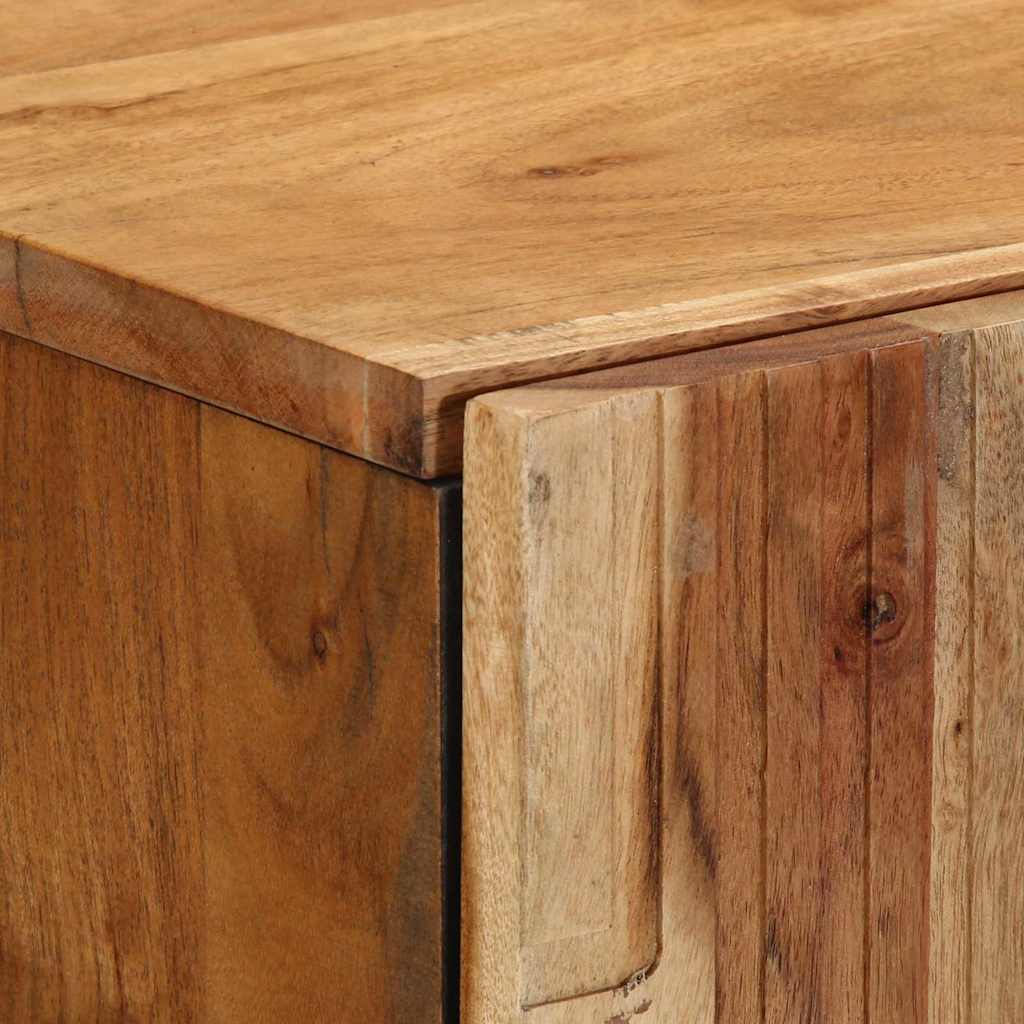 Highboard s ladicama Smeđa 60 x 33,5 x 100 cm Čvrsto drvo manga