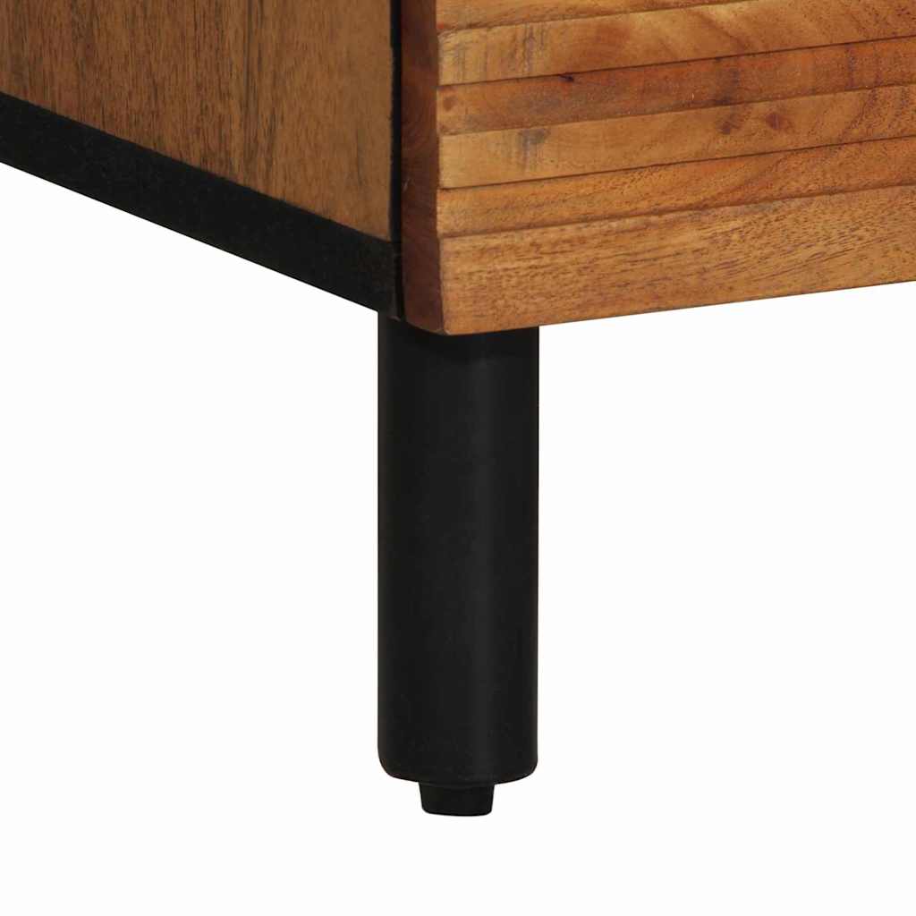 Highboard s ladicama Smeđa 60 x 33,5 x 100 cm Čvrsto drvo manga