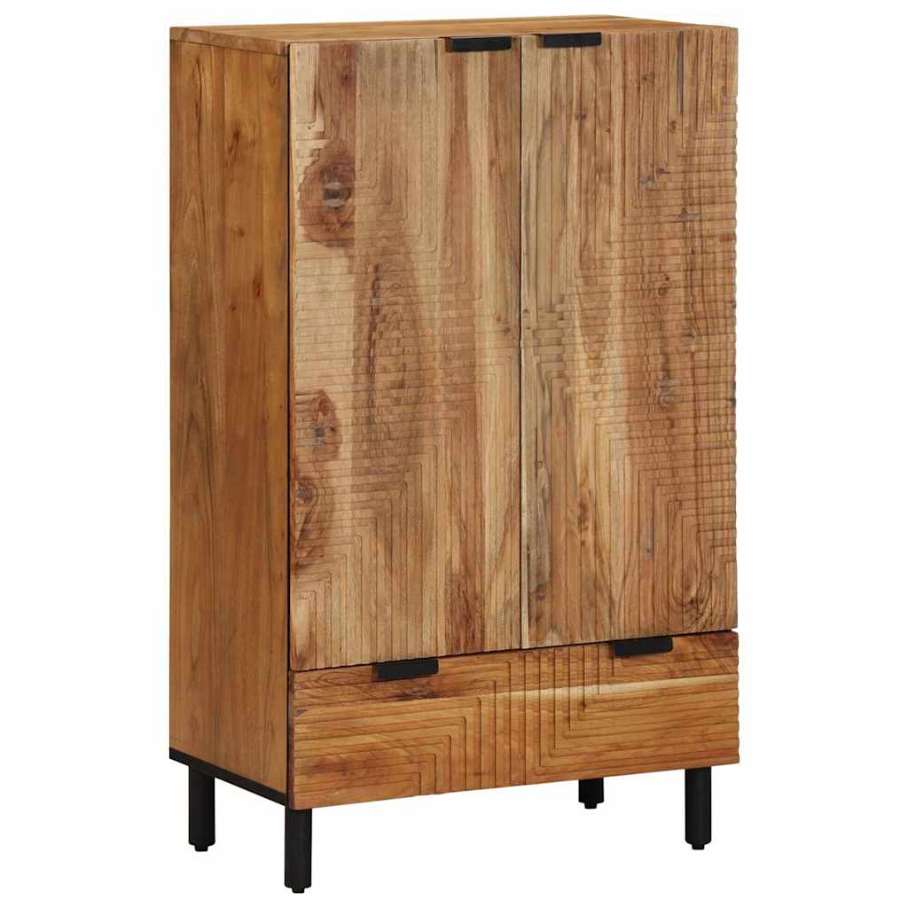 Highboard s ladicama Smeđa 60 x 33,5 x 100 cm Čvrsto drvo manga