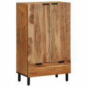 Highboard s ladicama Smeđa 60 x 33,5 x 100 cm Čvrsto drvo manga