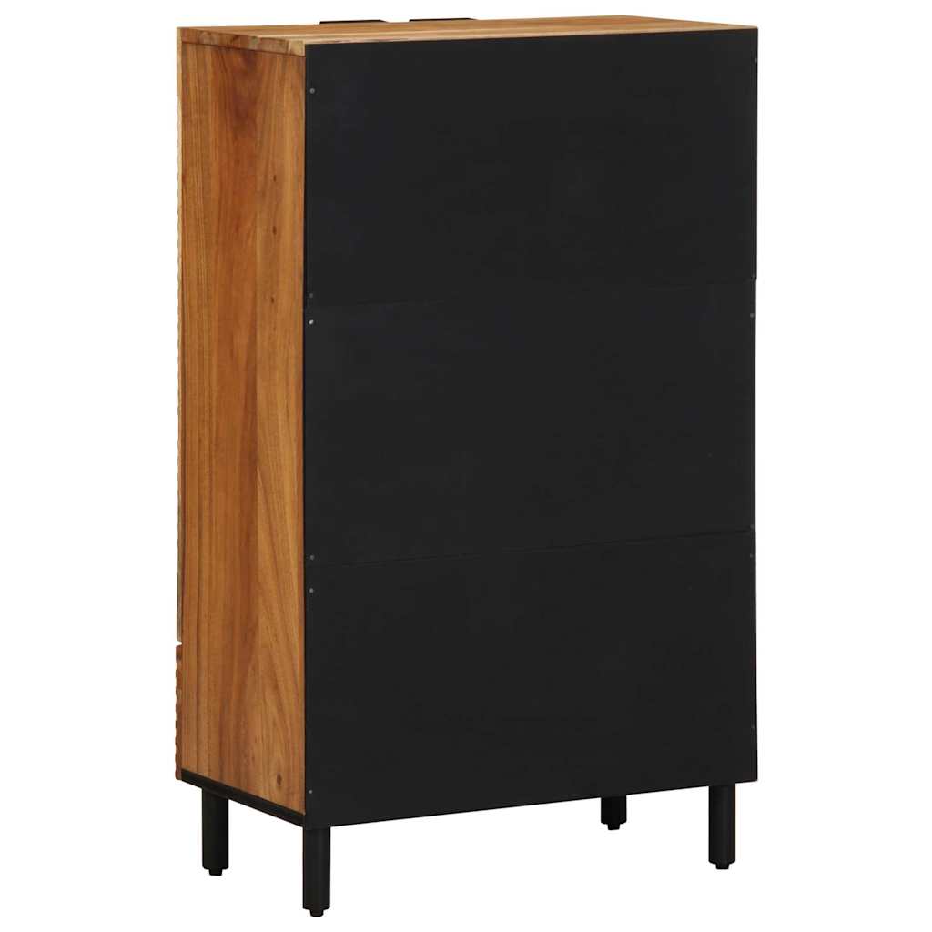 Highboard s ladicama Smeđa 60 x 33,5 x 100 cm Čvrsto drvo manga