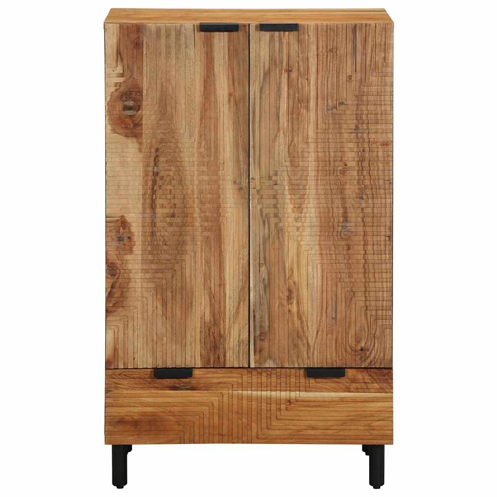 Highboard s ladicama Smeđa 60 x 33,5 x 100 cm Čvrsto drvo manga