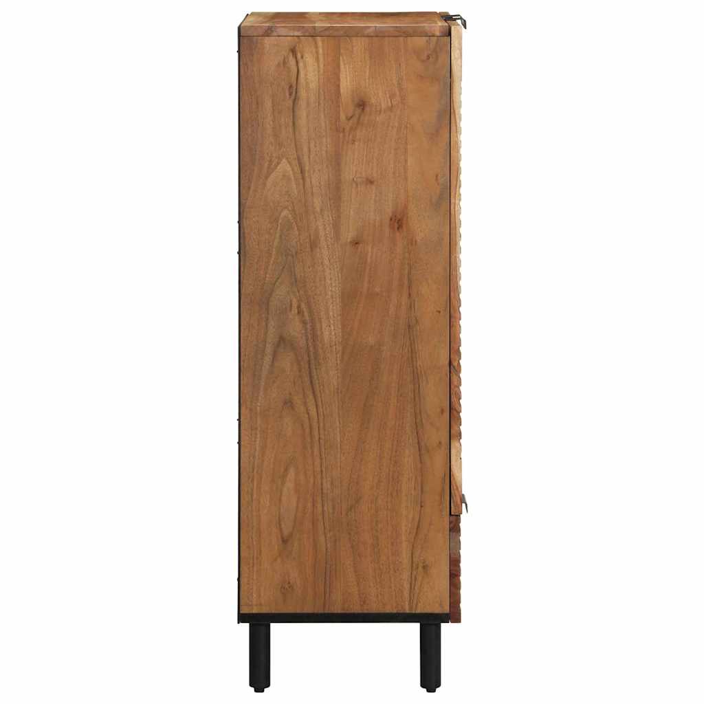 Highboard s ladicama Smeđa 60 x 33,5 x 100 cm Čvrsto drvo manga