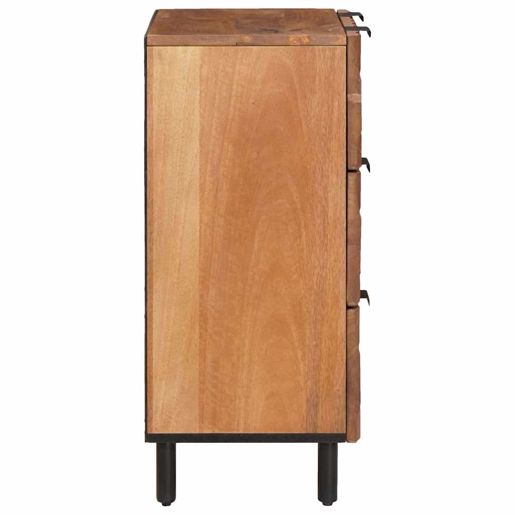 Kreveta Finš acacije smeđa 60 x 33 x 75 cm Čvrsto drvo manga