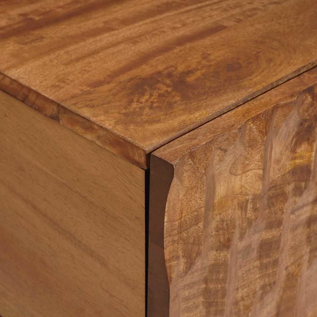 TV ormar Finš acacije smeđa 105 x 33 x 46 cm Čvrsto drvo manga