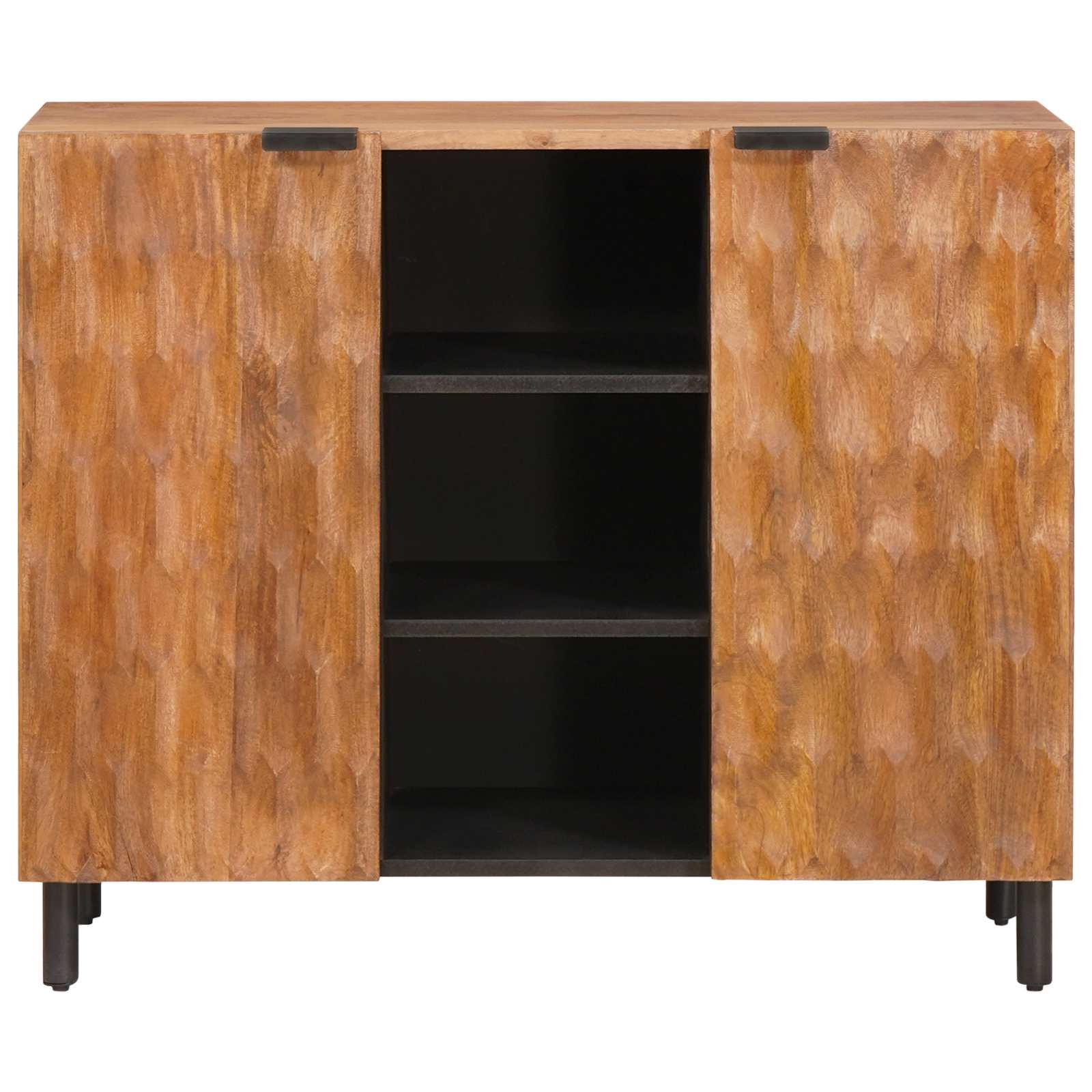 Kreveta Finš acacije smeđa 90 x 33 x 75 cm Čvrsto drvo manga