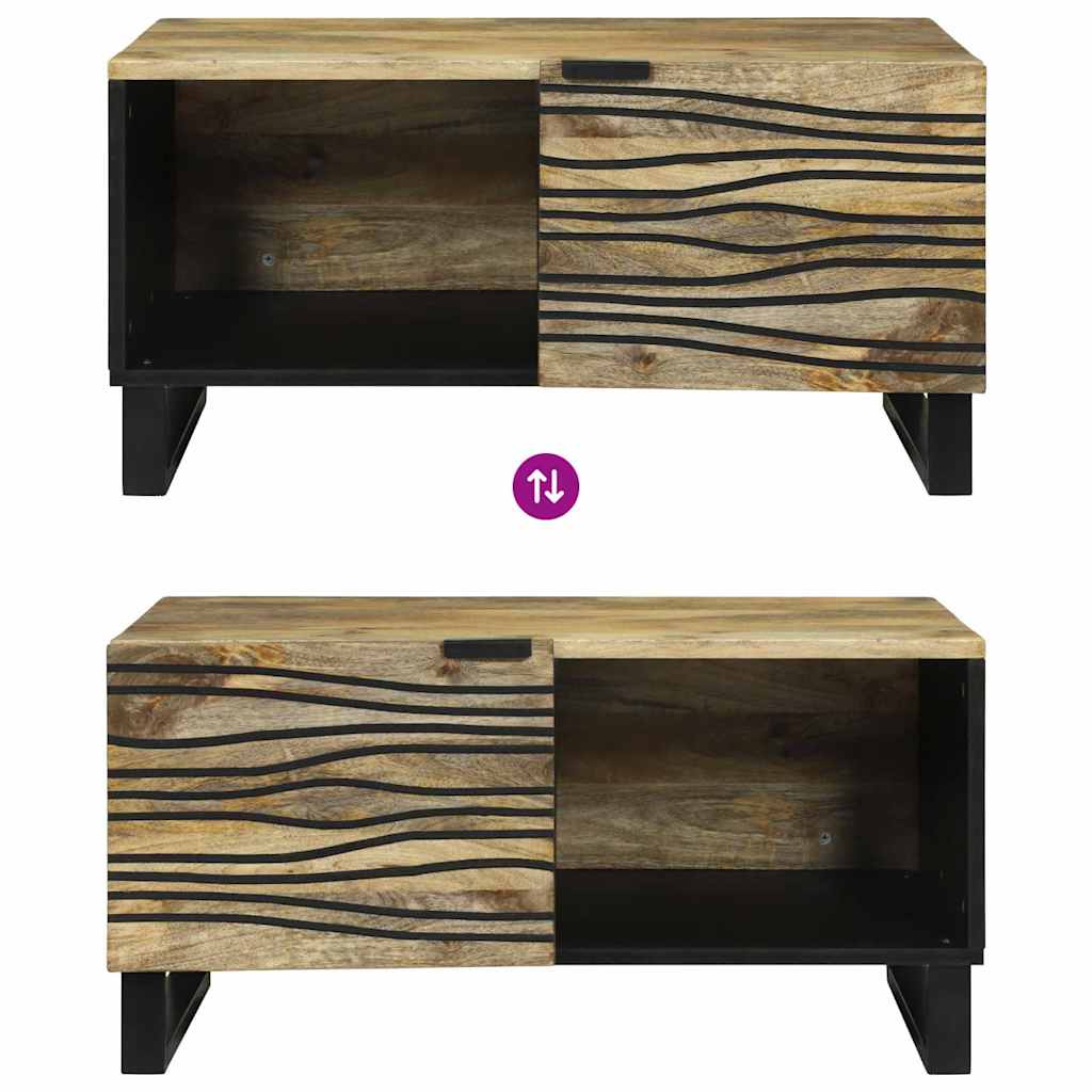 Kava Stol Prirodna 80 x 50 x 40 cm Konstruirano drvo