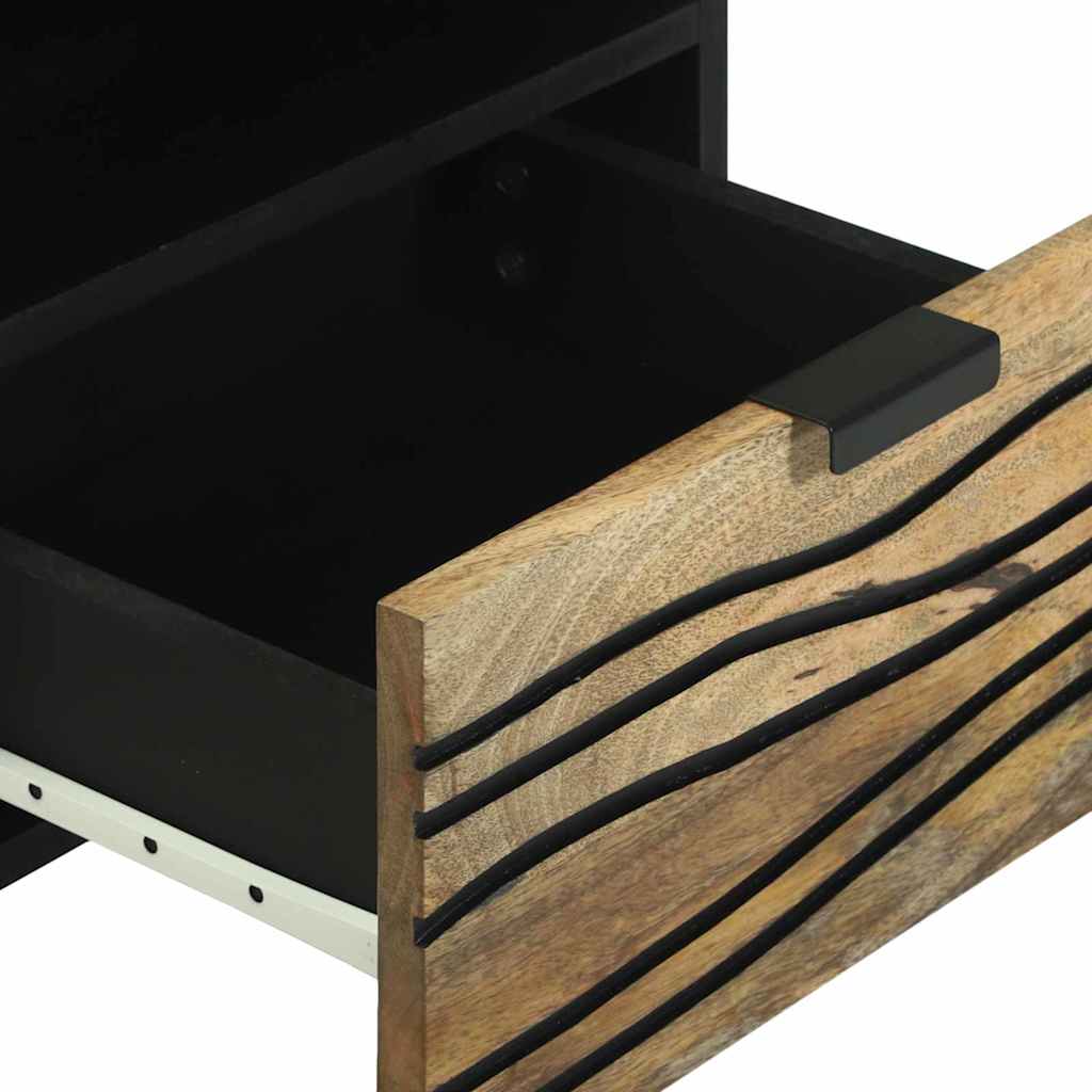 Noćni ormar Prirodna 40 x 33 x 46 cm Konstruirano drvo