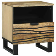 Noćni ormar Prirodna 40 x 33 x 46 cm Konstruirano drvo