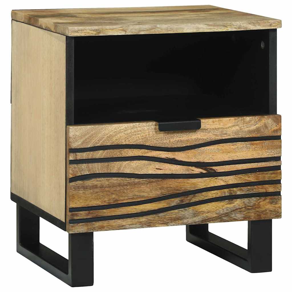 Noćni ormar Prirodna 40 x 33 x 46 cm Konstruirano drvo