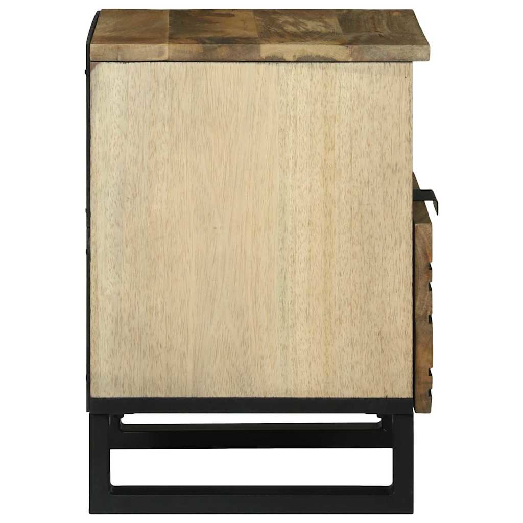 Noćni ormar Prirodna 40 x 33 x 46 cm Konstruirano drvo