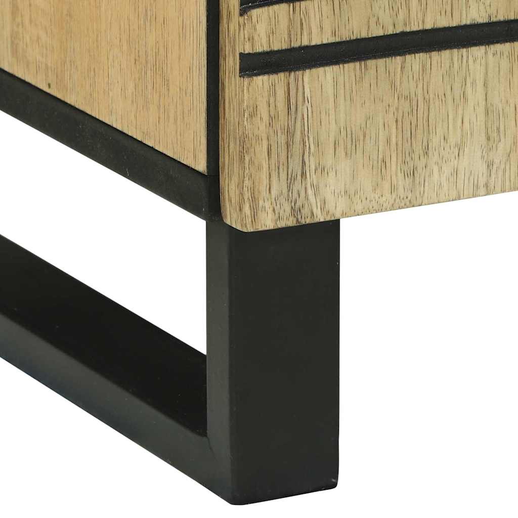 Noćni ormar Prirodna 50 x 33 x 60 cm Konstruirano drvo