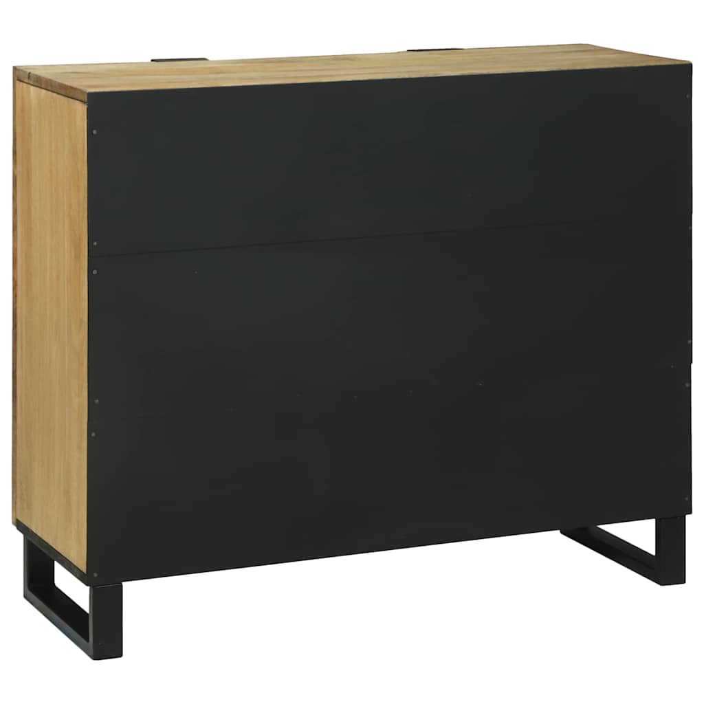 Komoda Smeđa 90 x 33 x 75 cm masivno drvo manga