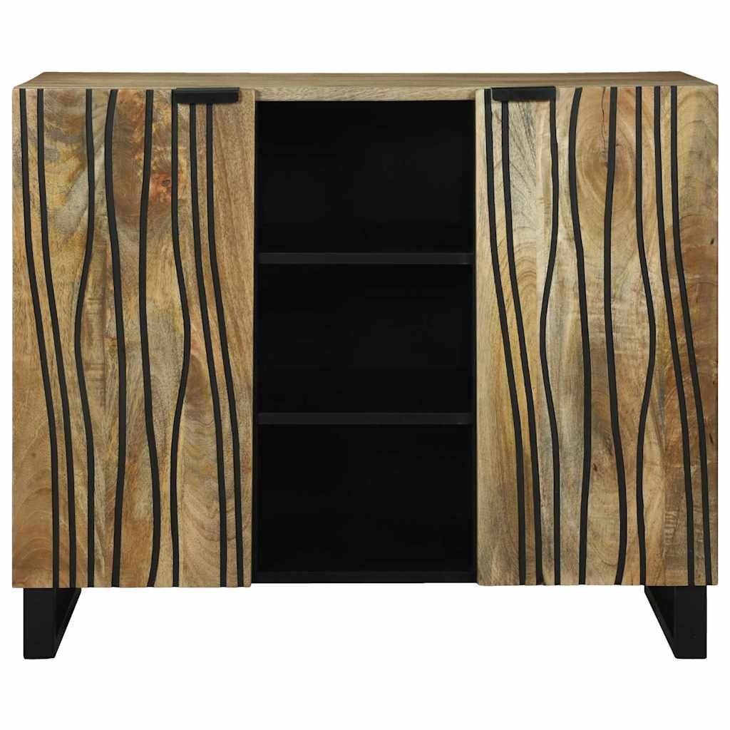 Komoda Smeđa 90 x 33 x 75 cm masivno drvo manga