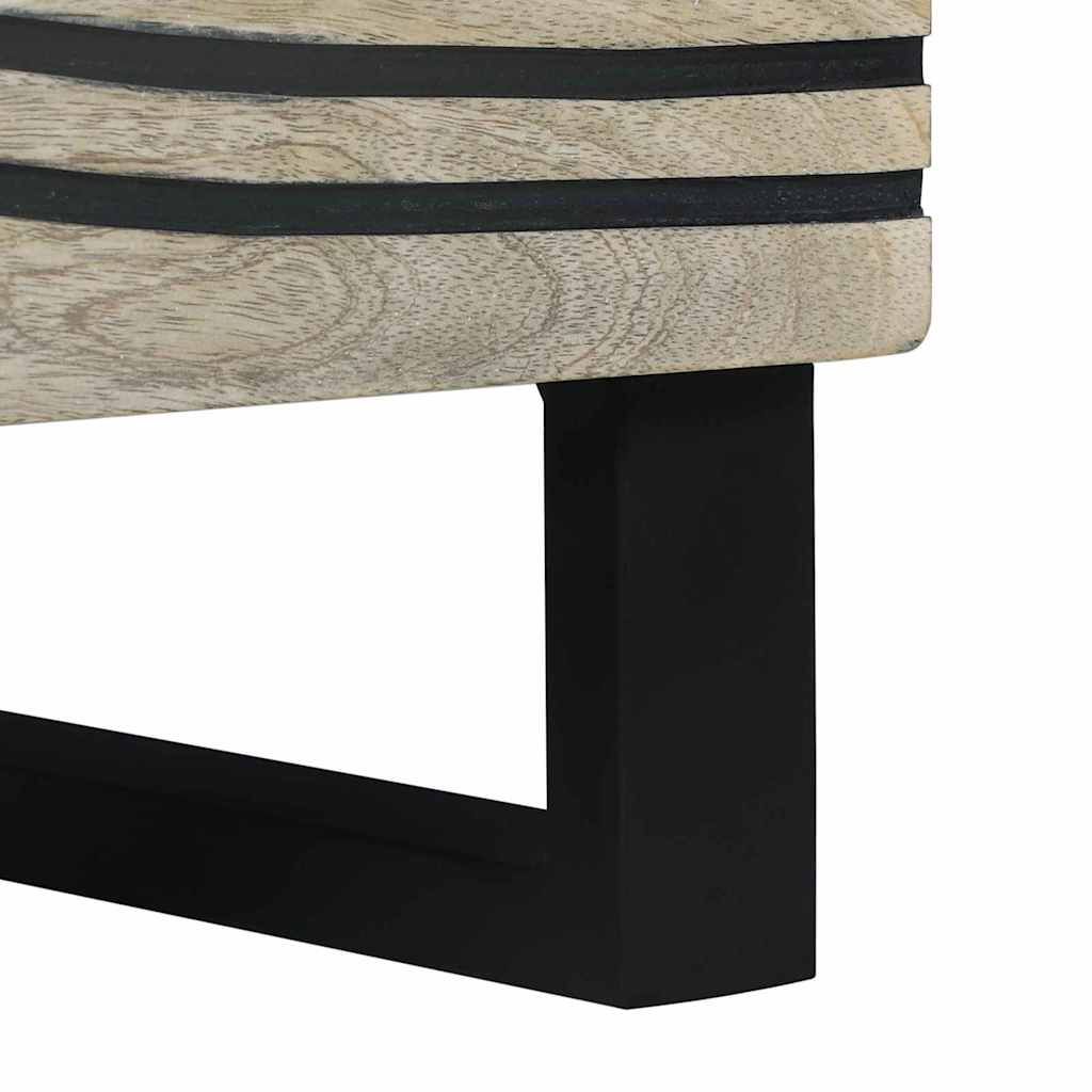 Noćni ormar 2 pcs Bijela 40 x 33 x 46 cm Konstruirano drvo
