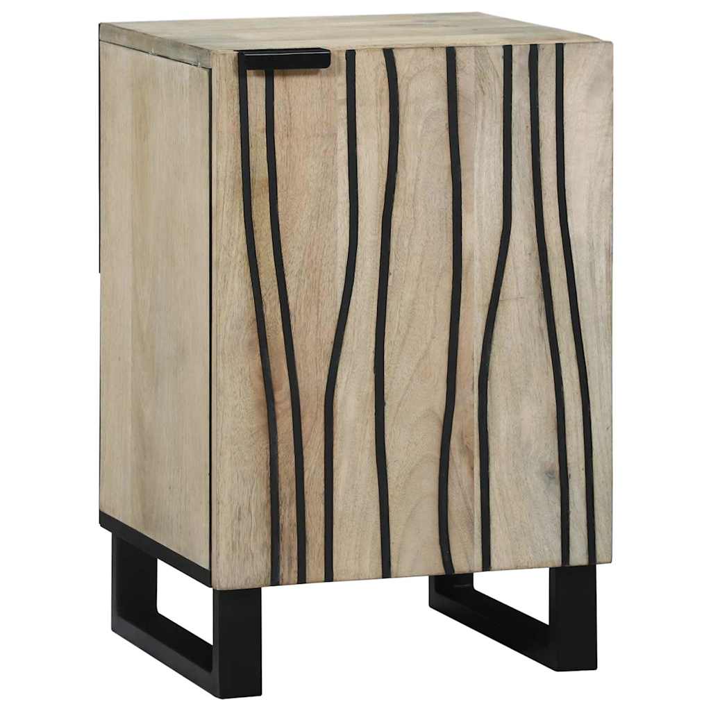 Kupaonski ormarić za sudoper s policom Bijelo 38 x 33,5 x 58 cm
