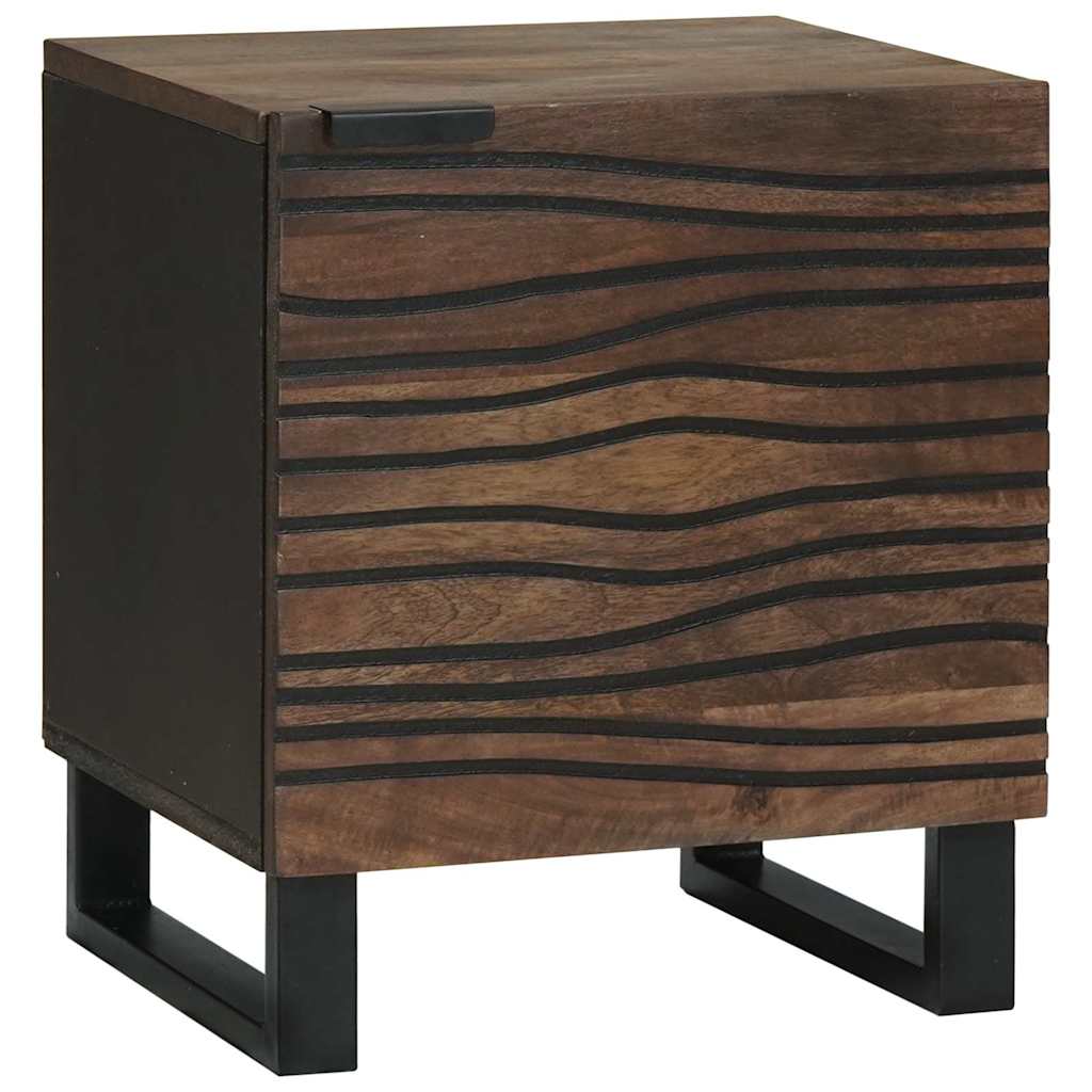 Noćni ormar 2 pcs Orah 40 x 33 x 46 cm Konstruirano drvo