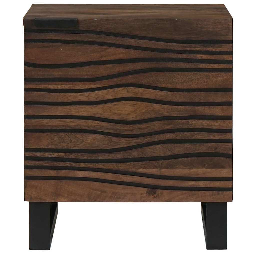 Noćni ormar 2 pcs Orah 40 x 33 x 46 cm Konstruirano drvo